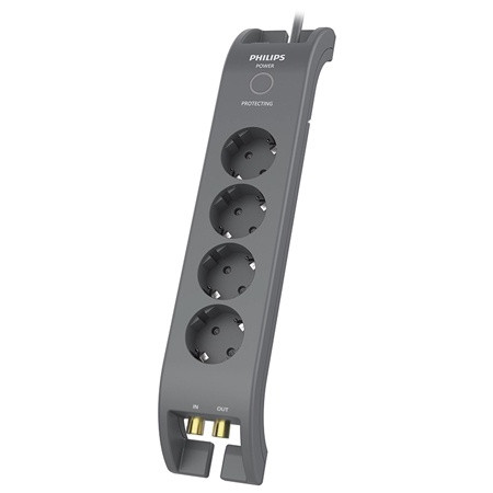 prelungitor surge protector 4 prize philips - imagine 3